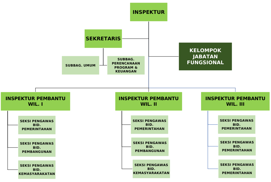 Struktur Organisasi Inspektorat Kabupaten Mahakam Ulu
